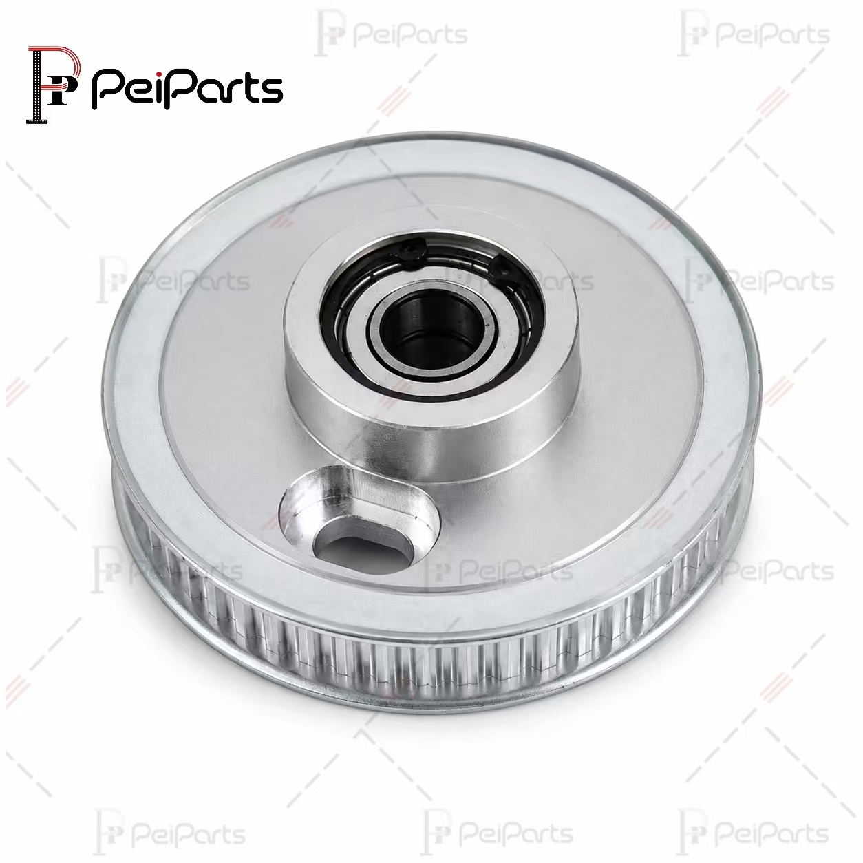 Counter-rotating pulleys